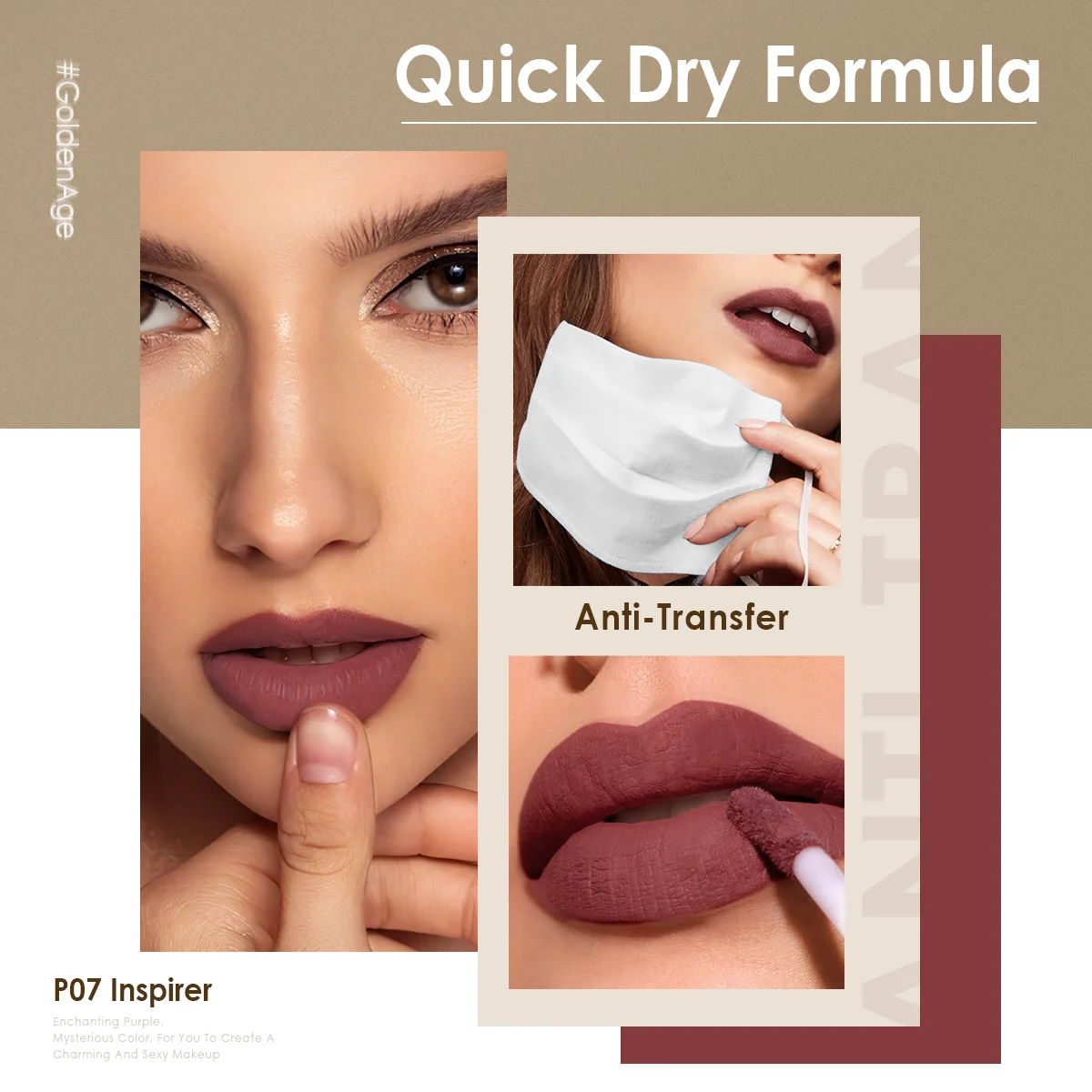 FOCALLURE Matte губная помада долговечная быстросохнущая Великолепная косметика для