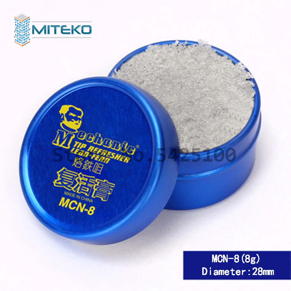 MCN 20 механический паяльник наконечник освежитель чистящая паста бессвинцовый