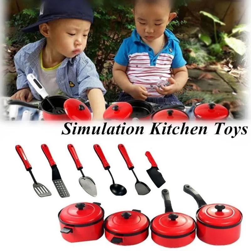 13 шт. мини кухонная посуда кастрюля приготовление ролевых игр развивающий дом