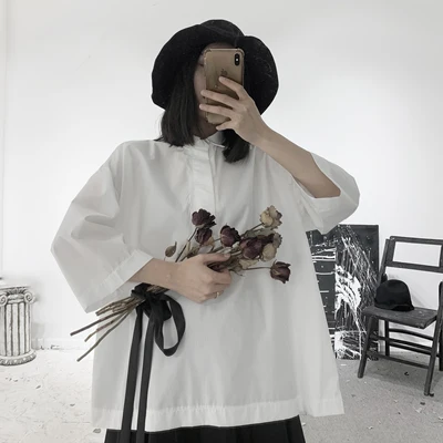 Yamamoto dark женская одежда ниша дизайнер простой Yoji японский силуэт свободная