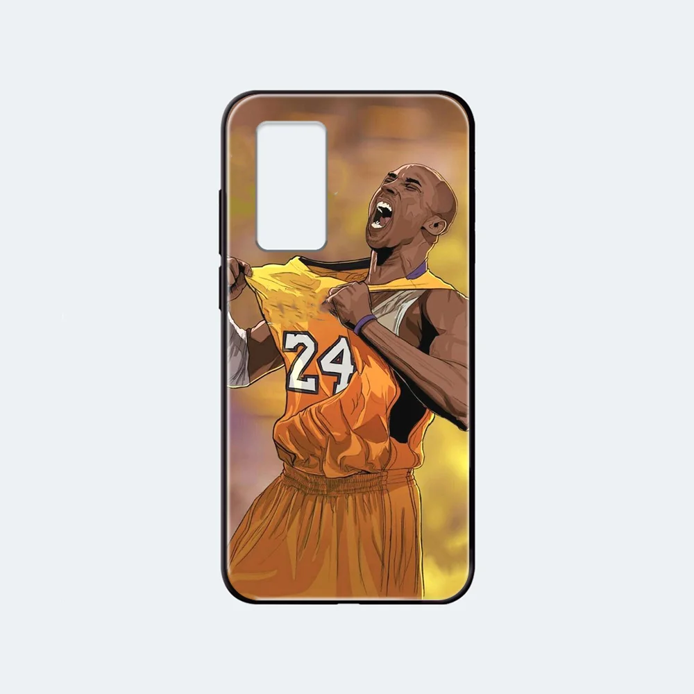 

Kobe Basketball Black Mamba Phone case cover hull For Huawei nova P Y 2 3 6 7 8 9 10 20 30 I Smart Plus Z Lite Pro II black