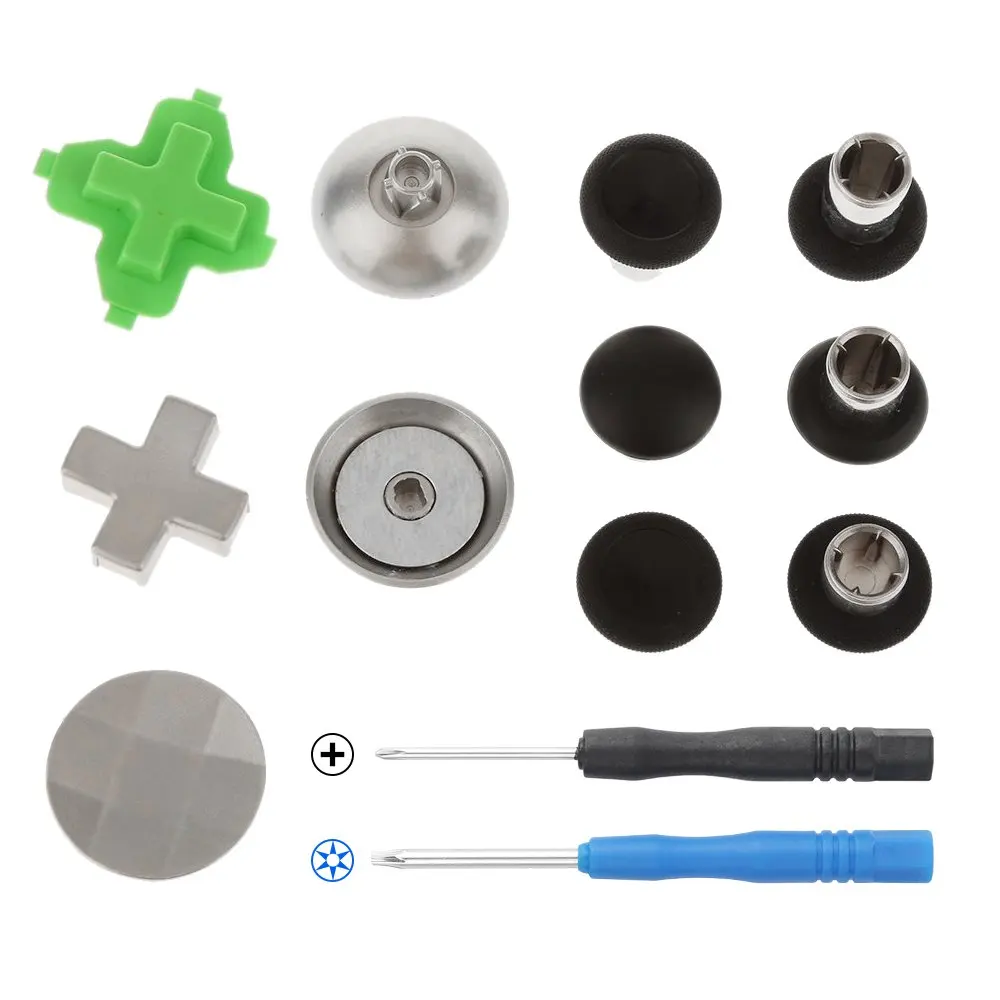 11P Сменные ручки для большого пальца аналоговая палка D-Pad и кнопка запуска