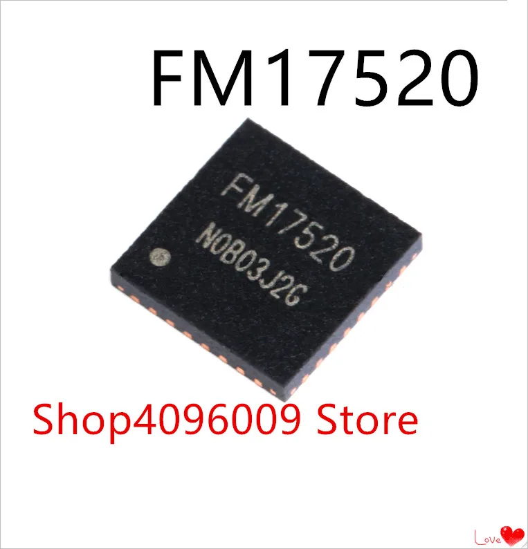 

NEW 10PCS/LOT FM17520 QFN-32 13.56Mhz