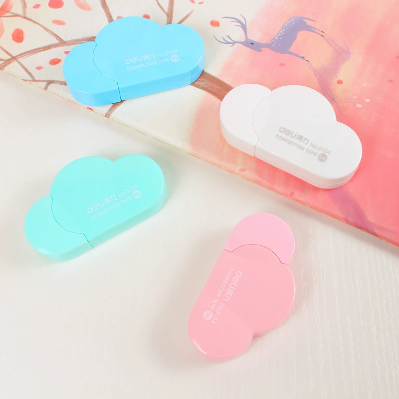 1 шт. Kawaii облако Корректирующая лента с кавайным рисунком корректор для детей