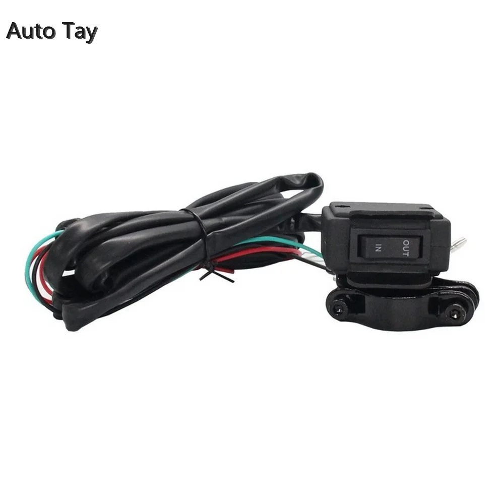 Универсальный соленоидный реле 12 В контактор лебедка клавишный переключатель 250A