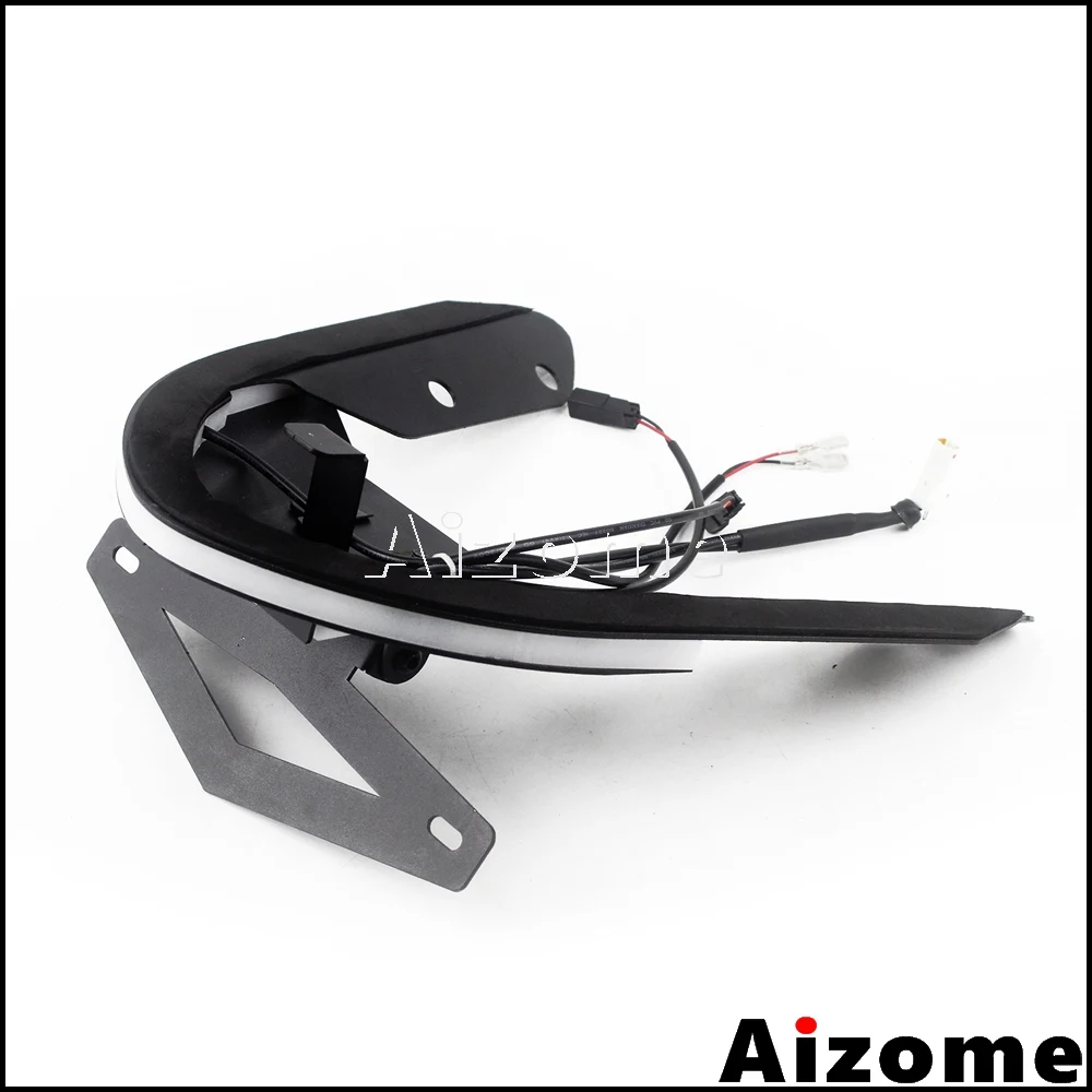 Cветодиодные задние фары мотоцикла номерные кронштейны для Ducati Monster 821- Tidy Fender Eliminator наборы