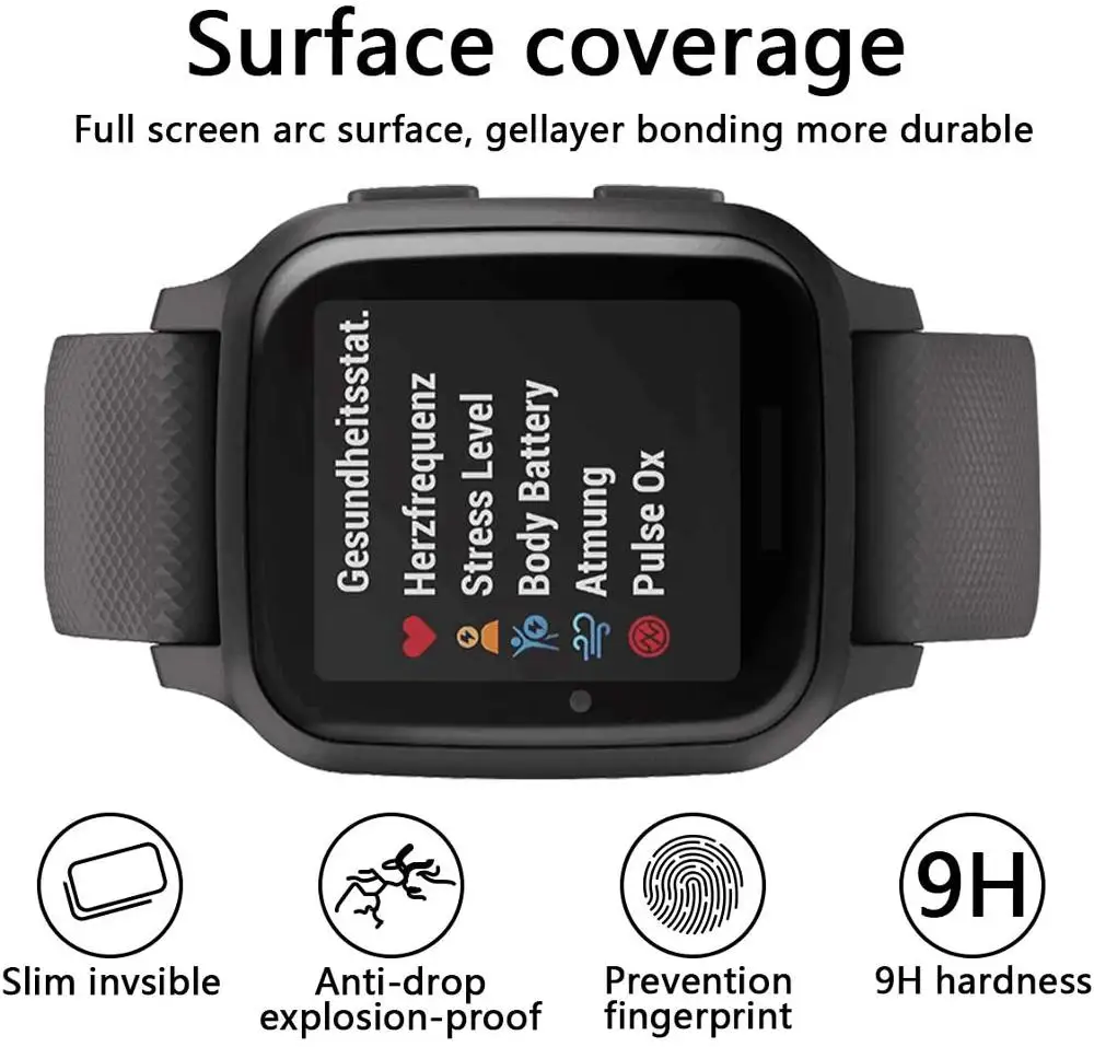 Защитная пленка для экрана Garmin движения sq 2 шт. прозрачная ультратонкая из 3D
