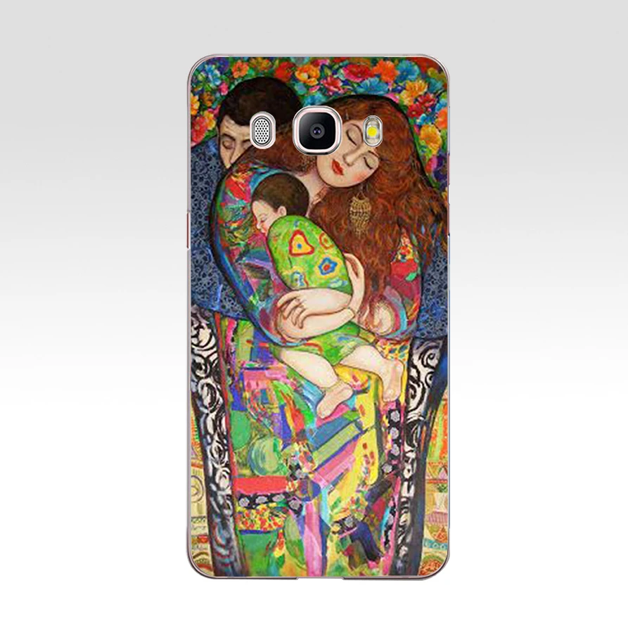 Мягкий силиконовый чехол из ТПУ с рисунком kiss Gustav Klimt для Samsung j3 j5 j7 2016 2017 j330 j2 j6 Plus