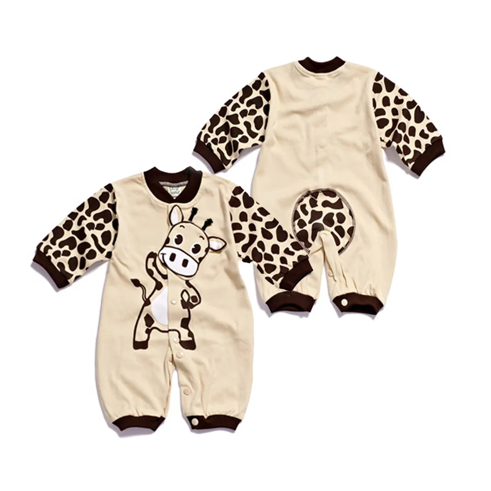 

2020 New Brand Baby Rompers Newborn Bodysuits Cartoon Toddler Boys Girls Overall Cotton Baby Clothing