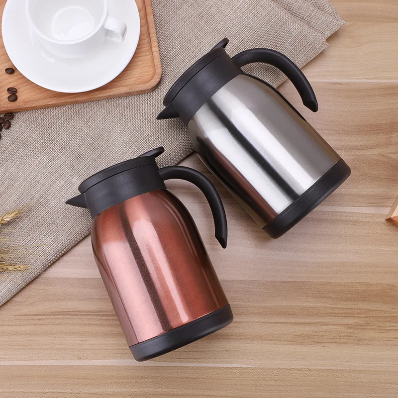 Yihao 900ml High Quality Stainless Steel Hot Water Bottle Coffee Pot Home Daily Vaccum Thermal Insulation Kettle Simple Vacuum | Дом и сад