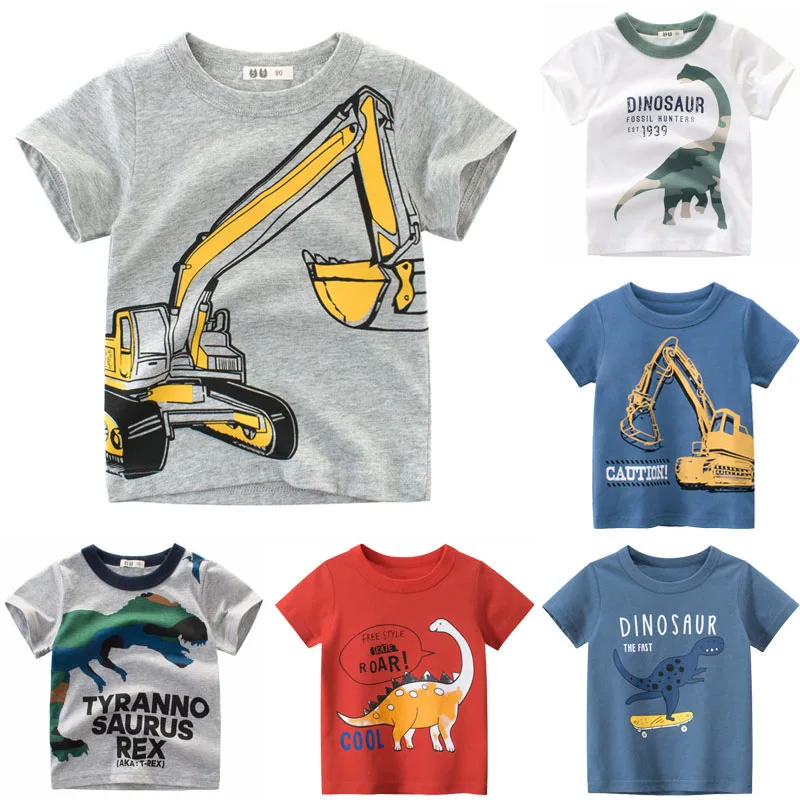

New Summer Boy T-shirt Short Sleeve Korean Children's Clothing Baby Clothes