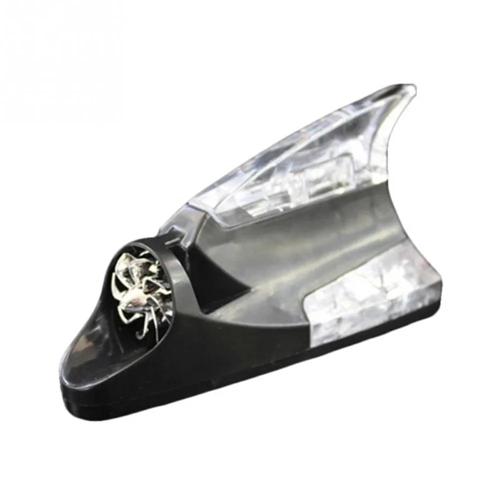 

Car Antenna Light Wind Powered Car Shark Fin Roof 7 Color LED Antenna Light Warning Flash Tail Light For All Car Exterior Lamp