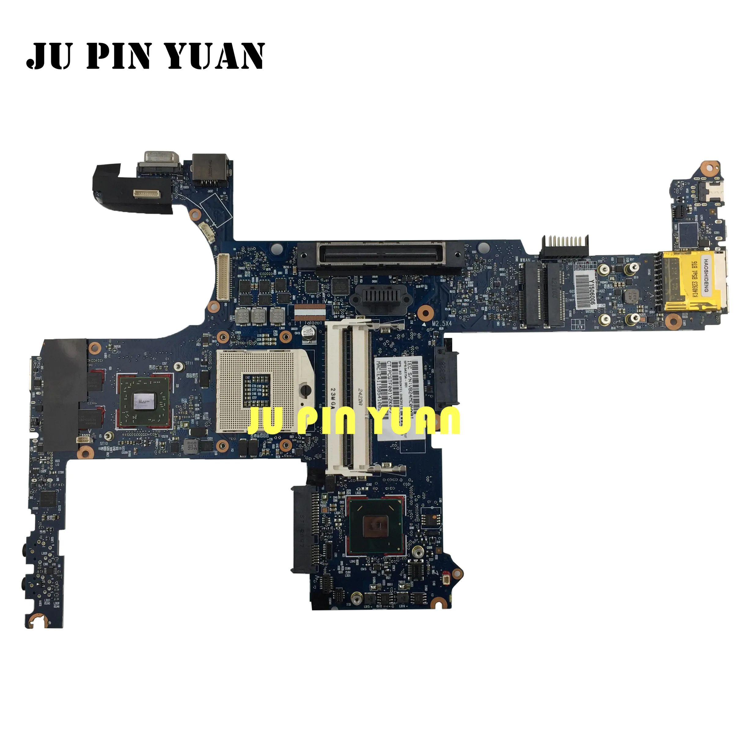 

642754-001 6050A2398501-MB-A02 For HP EliteBook 8460P 6460B Laptop Motherboard All Functions Fully Tested
