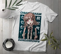 hiaki nanami t shirt danganronpa shirt ultimate gamer anime killing school trip hope peak academy unisex t shirt