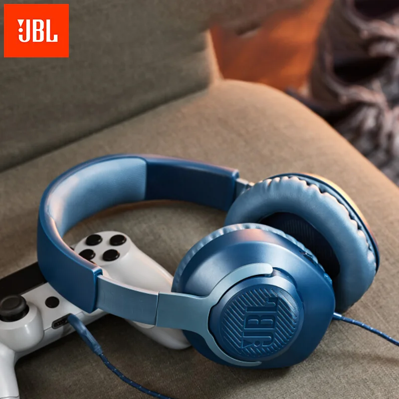 JBL игровая гарнитура QUANTUM100 7 1 с микрофоном складные наушники для PS4 Для Nintendo Switch Xbox