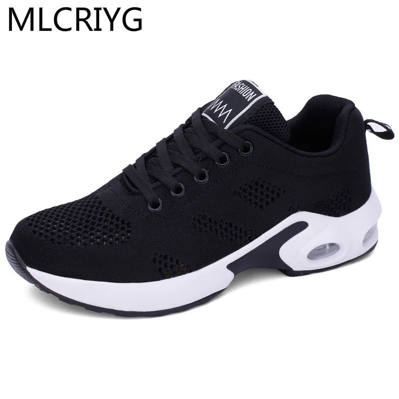 

Женские Прогулочные кроссовки, сетчатые дышащие кроссовки с вулканизированной подошвой, удобная повседневная обувь на шнуровке для весны, ...