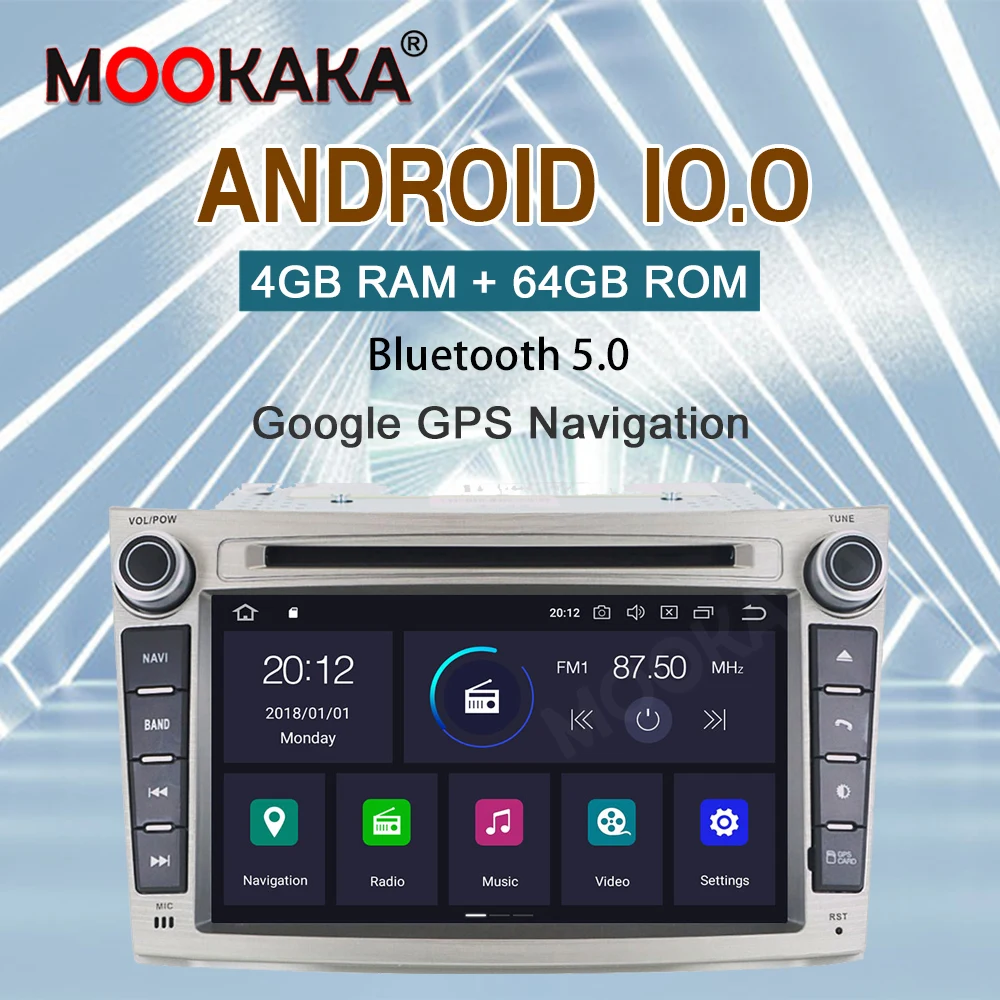 

Android 10.0 GPS Navigation Car DVD Player For Subaru Legacy Outback 2009-2014 Multimedia Car Radio Recorder Navigation Headunit