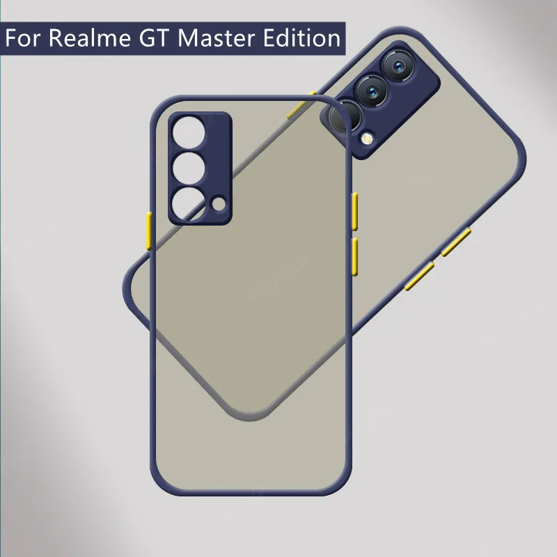 

Чехол для Realme GT Master Edition, чехол для OPPO Realme GT Master, защитная задняя крышка, полупрозрачный матовый чехол для Realme GT Master, чехлы