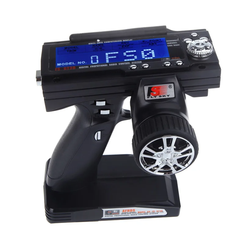 FS-GT3B 2.4G 3CH Radio Model Remote Control LCD Transmitter & Receiver for RC Car Boat | Игрушки и хобби