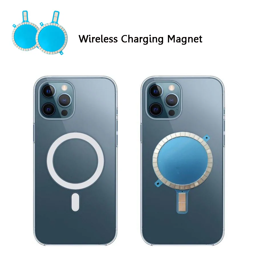 Compatiable With Strong Magnetic Sticker Ring Magnet For Apple Iphone 13 12 11 Pro Max Xs Max Wireless Charg