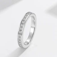2021 fashion luxurious temperament silver 925 wedding rings for couples real diamond engagement fine jewelry luxury gift rings