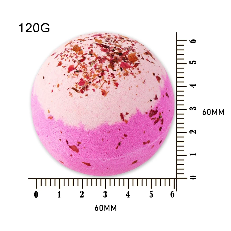 Tsing Ванна Bomb Роза 120 г эфирное масло ручной работы натуральная бомба для ванны