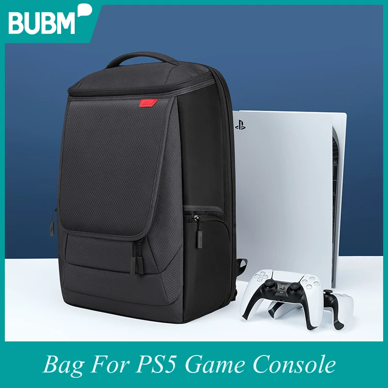BUBM bag for PS5 backpack shoulder backpack bag for game console big capacity