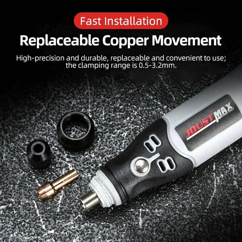 

Rotary Tool 90pcs 1300mAh Electric Grinder 145*30mm 15000r/min Accessories