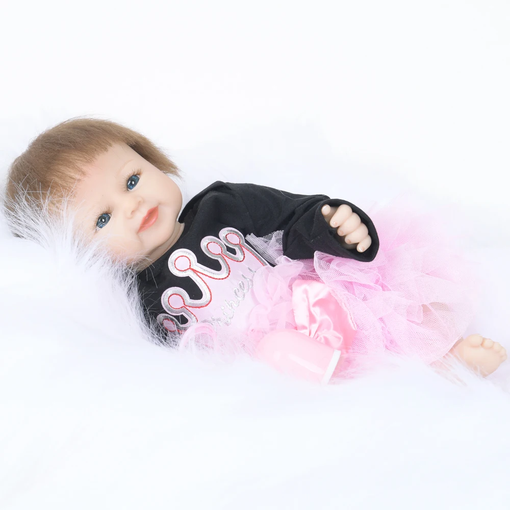New Design 20 Inch Mohair Eco-friendly PP Cotton Body Reborn Baby Christmas Dolls Toys for Kids Doll Alive | Игрушки и хобби