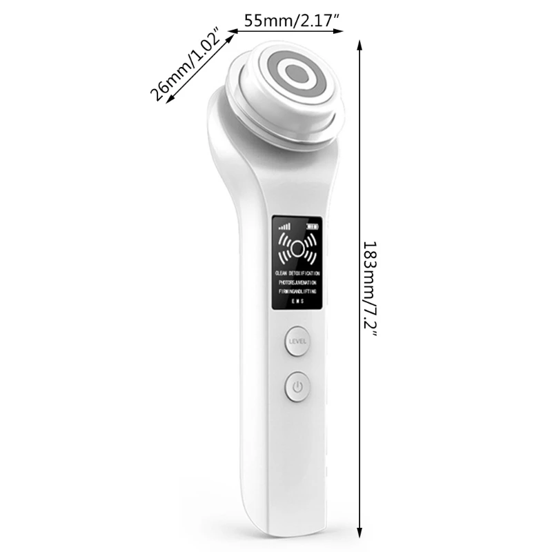 

Electric Household Cold / Hot Compress Massage Rejuvenating Cleansing Instrument Skin Cleanser Vibration Massage Face