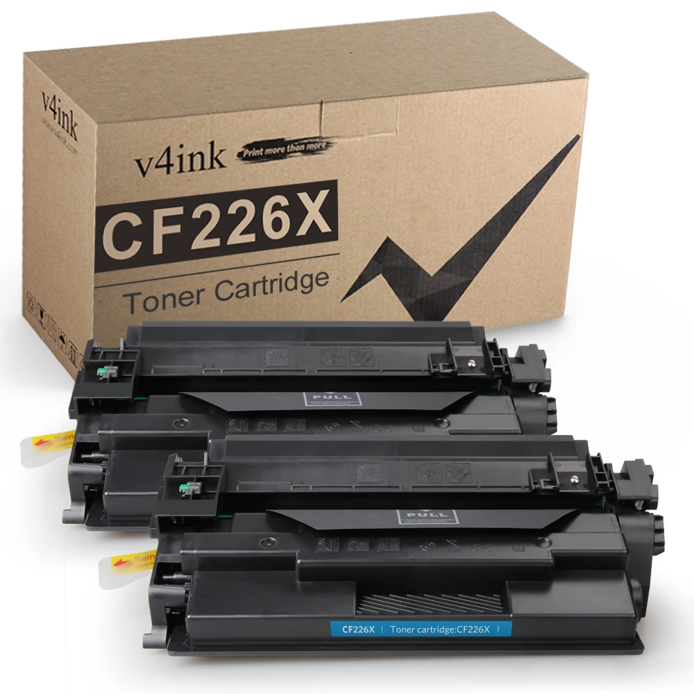 

v4ink 2PK Compatible CF226X 26X Toner Cartridge for HP LaserJet Pro MFP M426fdw M426fdn M426dw M402n M402dn M402dw