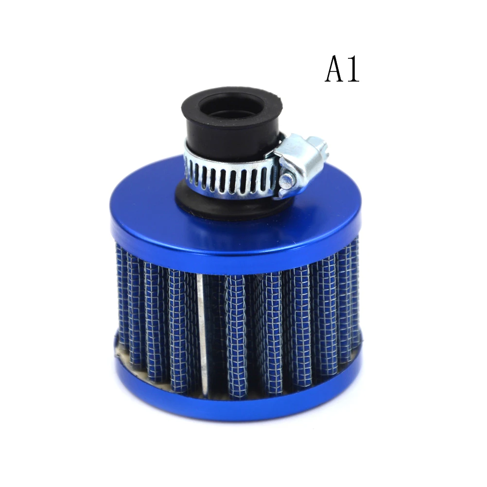 

Universal 12mm Motor Oil Cold Air Intakes For Cars Filter Kit Crank Case Vent Cover Breather High Quality
