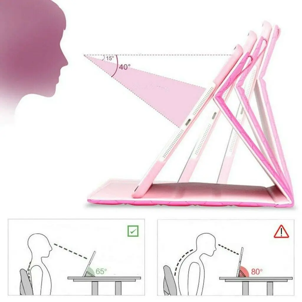 Essidi для Ipad Air 1 2 чехол Складная подставка кожаный планшет ПК Защитный рукав