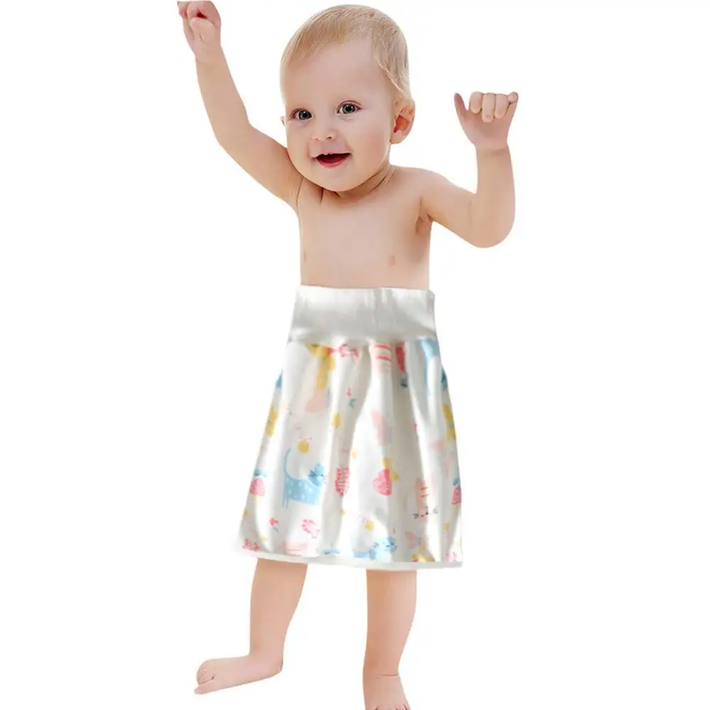 2 в 1 удобные детские подгузники для взрослых Юбка-шорты маленьких мальчиков и