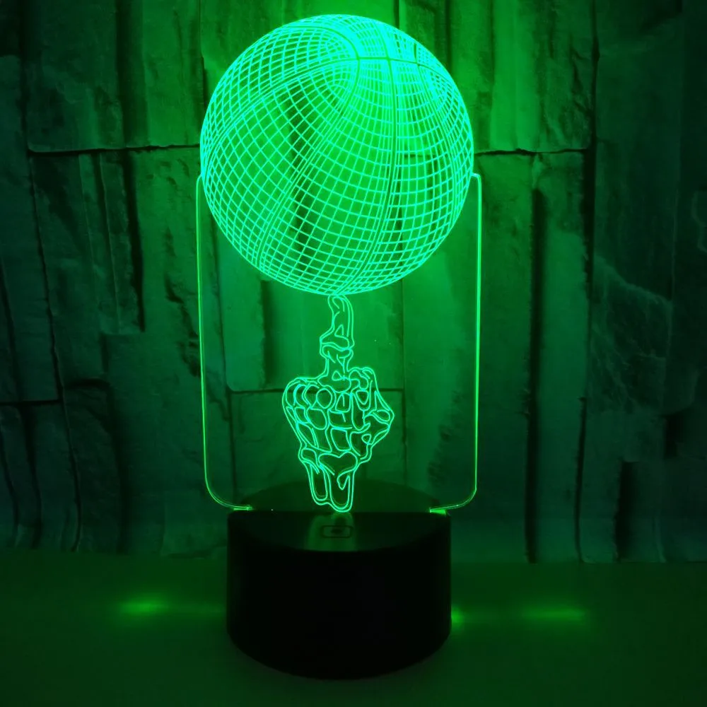 

3D Lamp Night Light Led Illusion Table Lamp USB Power with 16 Colors Remote for Bedroom Decoration Children Holiday Gifts