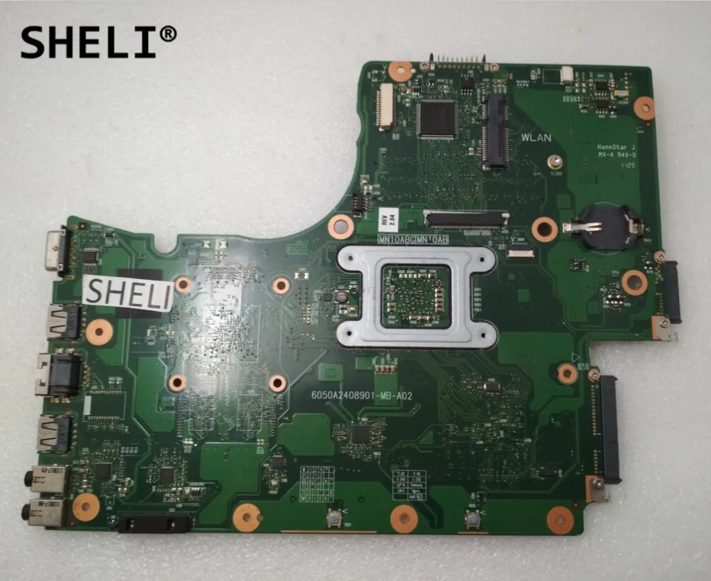 EME450 6050A2408901 V000225130 материнская плата для ноутбука TOSHIBA Satellite C655 C650D EME450GBB22GV SPS