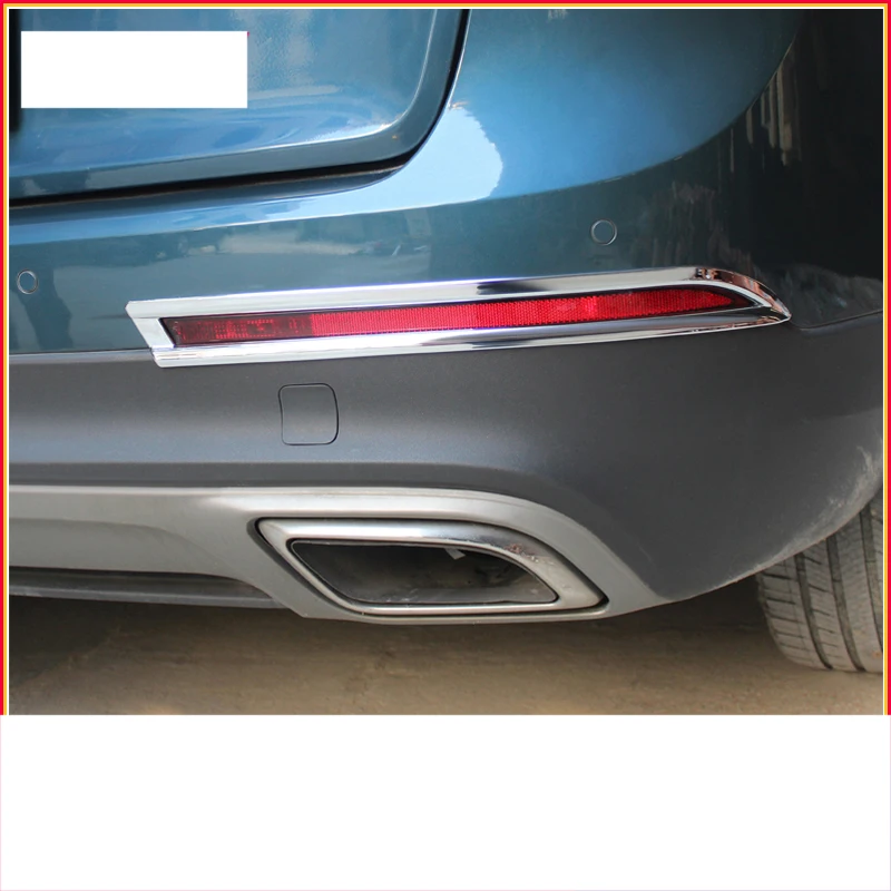 Lsrtw2017 abs автомобильные задние противотуманные фары хромированные для lincoln mkx 2016 2017