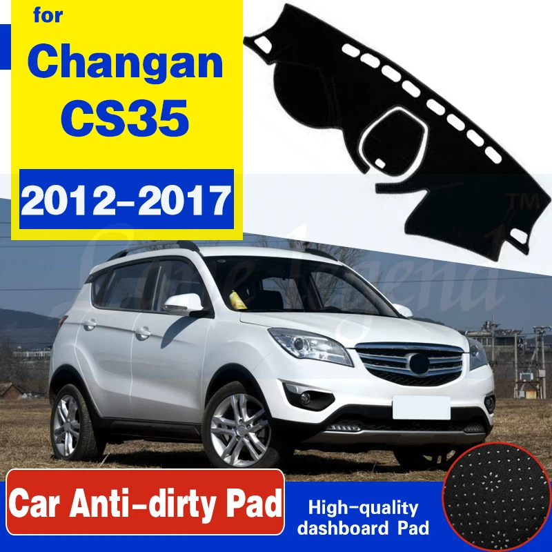 

For Changan CS35 2012 2013 2014 2015 2016 2017 Anti-Slip Mat Dashboard Cover Pad Sunshade Dashmat Protect Carpet Car Accessories