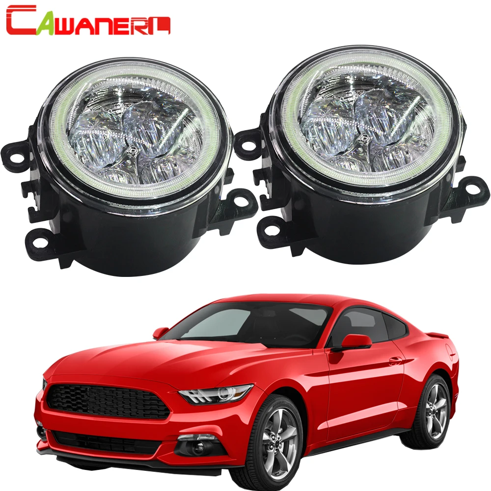 Cawanerl 2 х Автомобильное переднее светодиодный противотуманный фонарь светильник