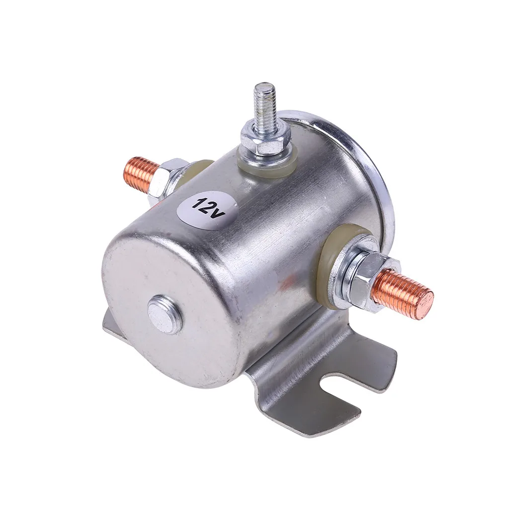 Новинка 2019 электромагнитное реле с 3 клеммами для гольфа лебедки 12 В