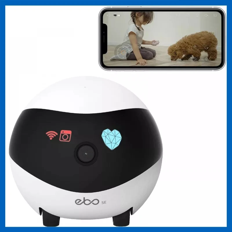 

Ebo SE Catpal Smart Remotely семейная компания камера робот-компаньон для пожилых людей/детей/кошка Ebo Se версия Стандартный EBOSE
