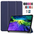 Новый смарт-чехол для iPad 11 Pro 2020 12,9 чехол Авто спящийпробуждающий ПК чехол для планшета для ipad pro 11 чехол 2020 12 9 + пленка + ручка
