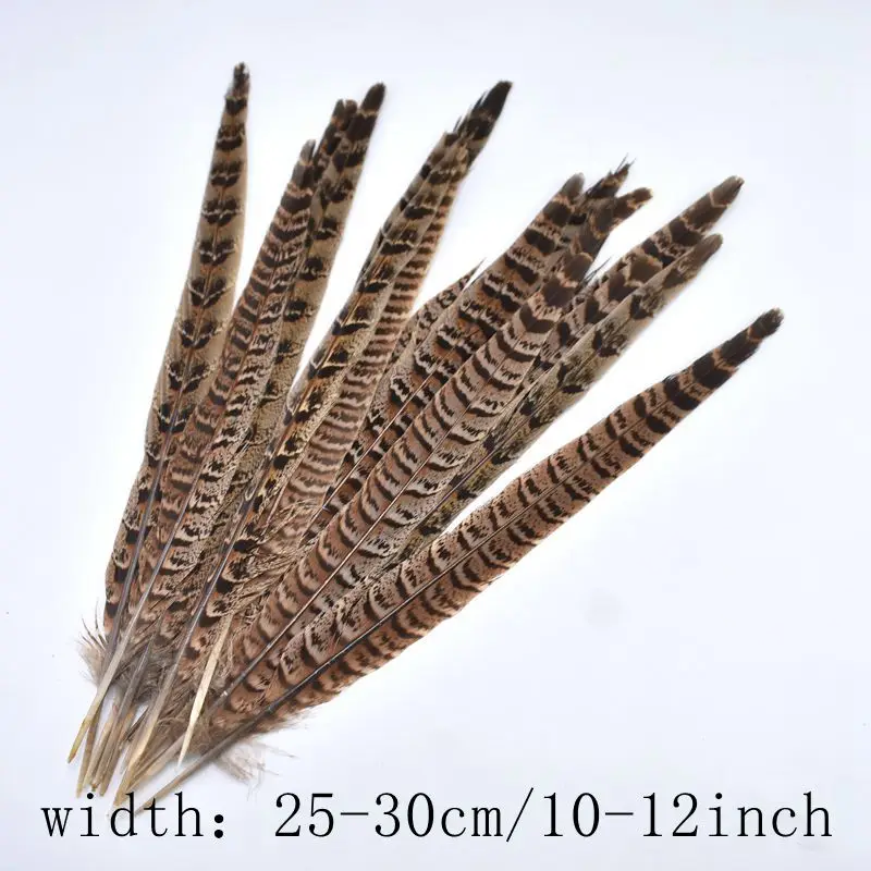21 to 25-30cm Перья фазана из натурального страуса для рукоделия, перья павлина для изготовления ювелирных изделий, вечерние украшения для дома - Цвет: 21 to 25-30cm