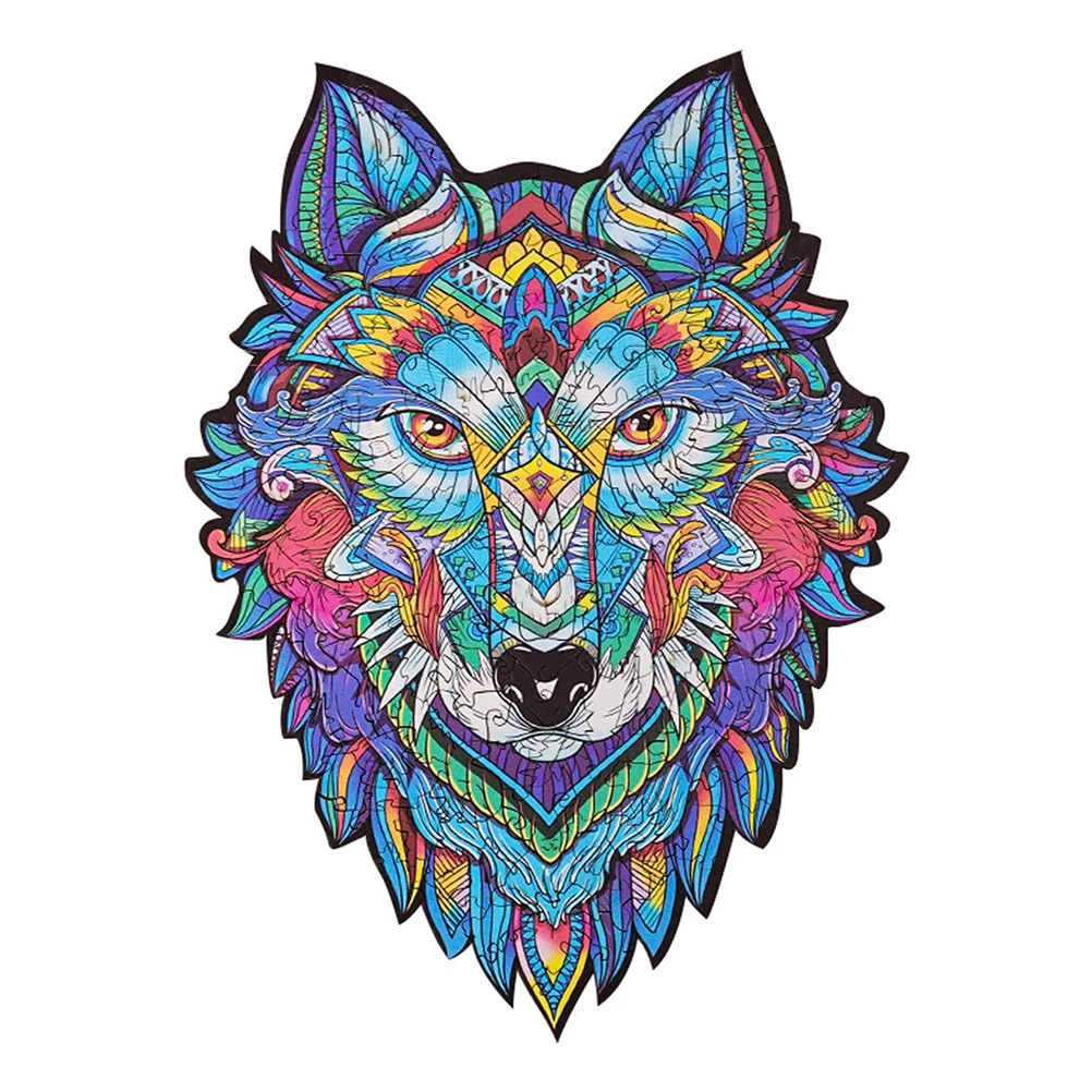 

Wooden Jigsaw Puzzles For Adults Unique Shape Jigsaw Pieces Children DIY Wooden Best Gift for Kids The Best Christmas Gift