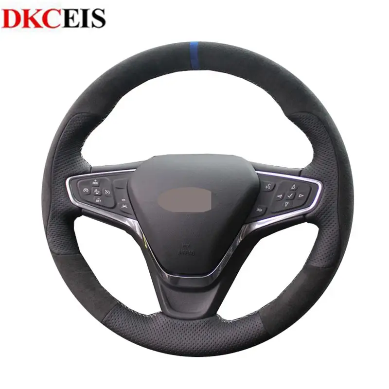 Сделай сам черная натуральная кожа замша искусственная для Chevrolet Buick Velite 5 Malibu XL 2016