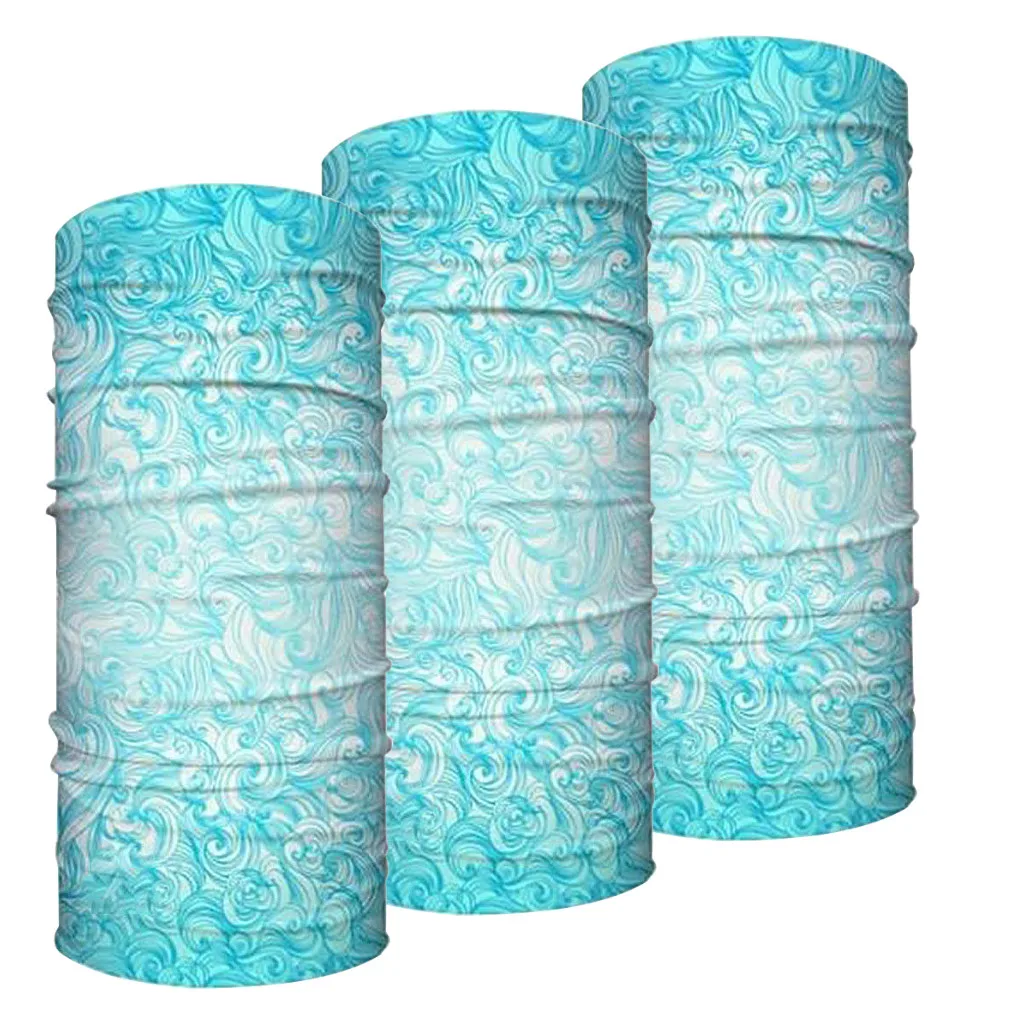 

#R40 3PCS Unisex Bandana Neck Gaiter Tube Headwear For Women Men Face Scarf Outdoor Climbing Ski Fishing Hiking Scarves