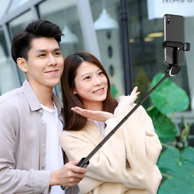 Portable telescopic Tripod for CYKE H1 multi-function Selfie Stick Bracket Bluetooth Button Self-timer Lever Holder For Xiaomi