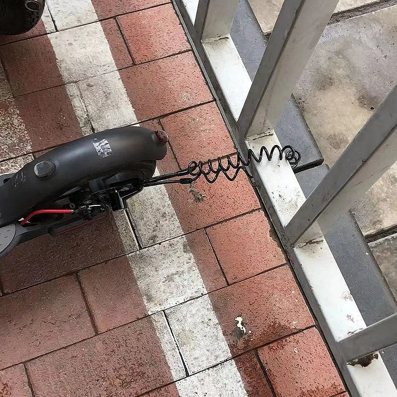 

Anti-Theft Disc Brakes Lock with Wire for M365 Electric Scooter Skateboard Wheels Lock Disc Brake Kickscooter