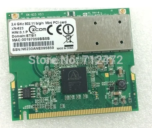 Новая беспроводная карта Atheros AR9223 Mini PCI 300 Мбит/с 802 11 b/g/n для Acer Asus Dell Toshiba
