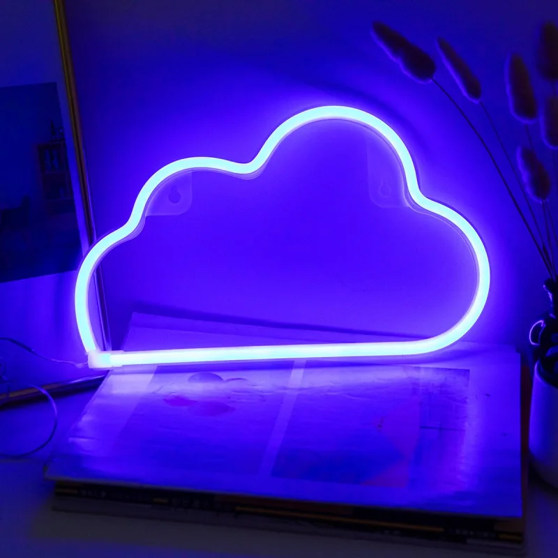 Ночная лампа латексная трубка маленький светильник освещение декор на